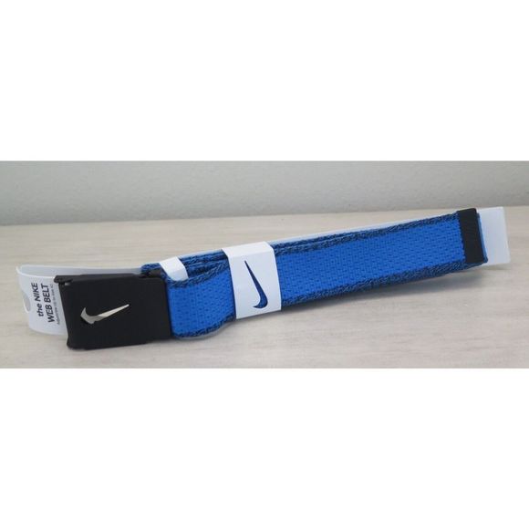 Nike Golf 11235412 72243 Men's O/S Photo Blue Web Belt - Picture 4 of 4